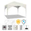 Aralynn 3m W x 3m D Metal Pop-Up Party Tent-1576592945