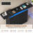 10 Drawer Dresser With Led Light And Charging Station, Black
