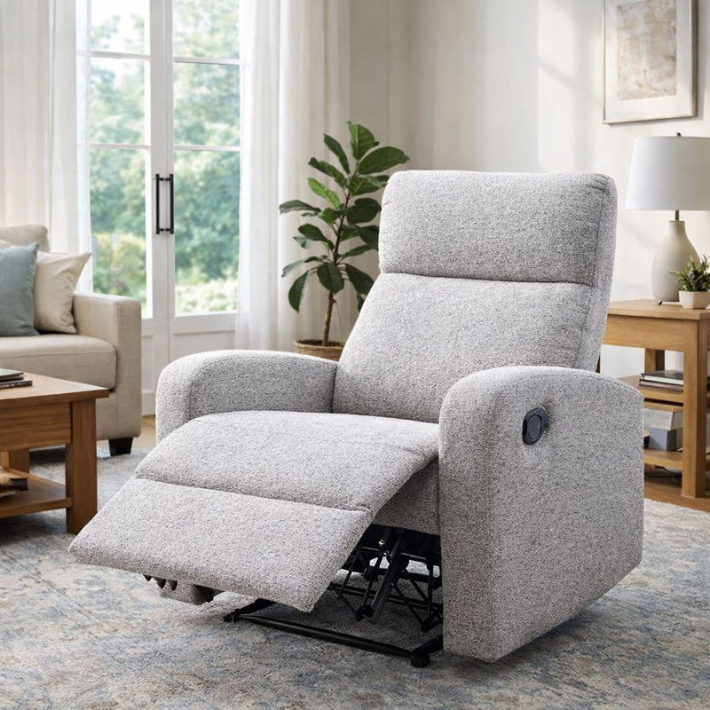 Fauteuil inclinable manuel rembourré Jenny