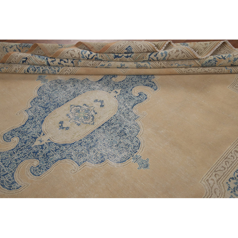 Tapis traditionnel délavé 10 x 14 po
