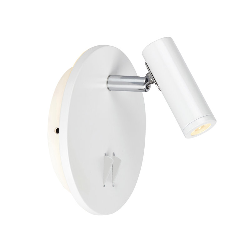 Amalda LED Plug-in Spotlight, White