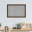 Tableau magnétique à cadre étroit Regis Barnwood Mocha-101932847