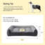 Lit orthopédique confortable pour chiens de taille moyenne, canapé-lit lavable imperméable très épais avec housse en sherpa, base antidérapante-120992756-135214798