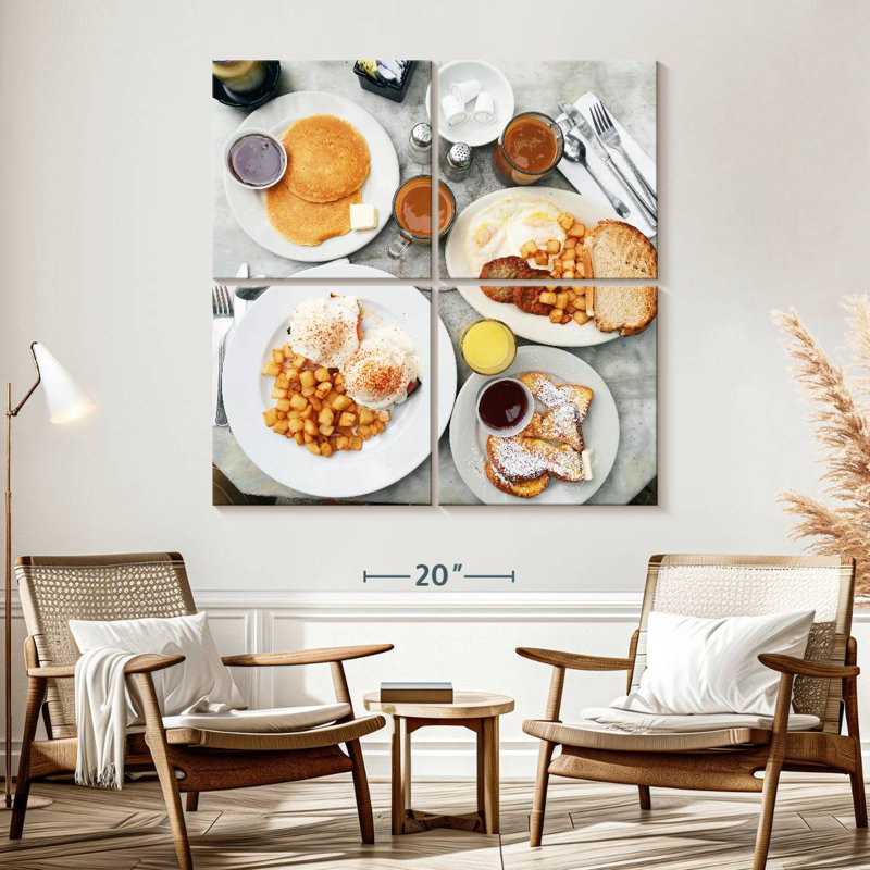 Yarlin Brunch Feast, H 57 po x l 57 po