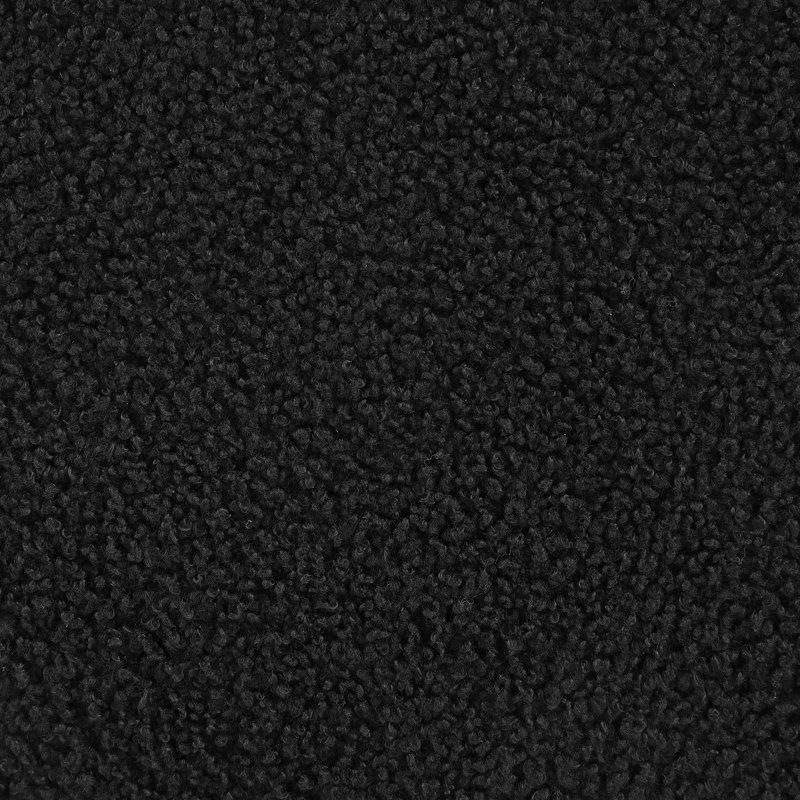 Repose-pieds Brotons, Imitation peau de mouton noire
