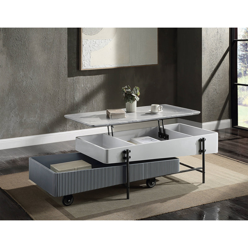 Table basse avec plateau relevable Wilkins