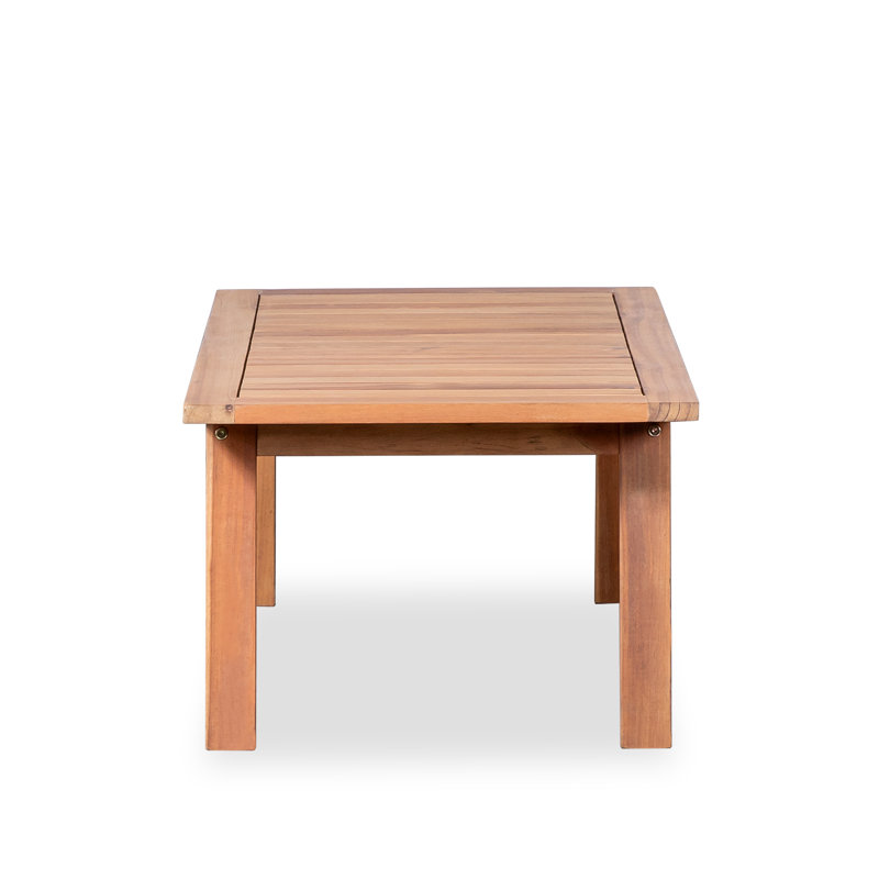 Table basse d'extérieur en bois d'acacia Davies
