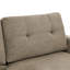 Canapé capitonné 67,7 po de largeur Mid-Century avec pieds en bois
