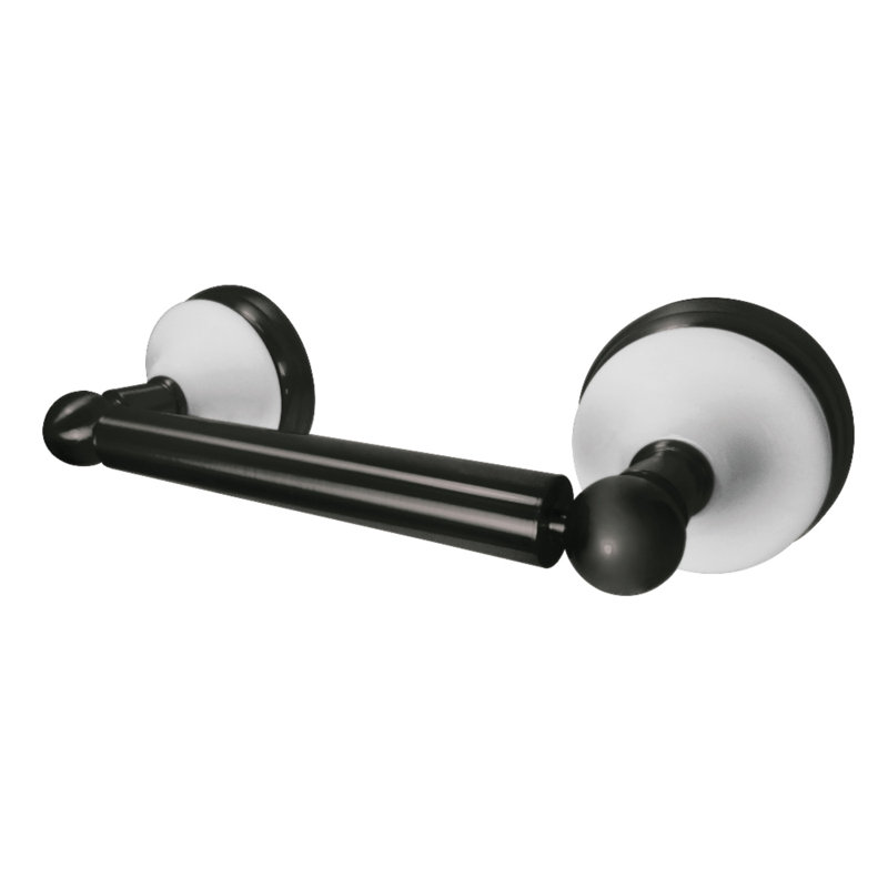 Kingston Brass Victorian Toilet Paper Holder, Matte Black