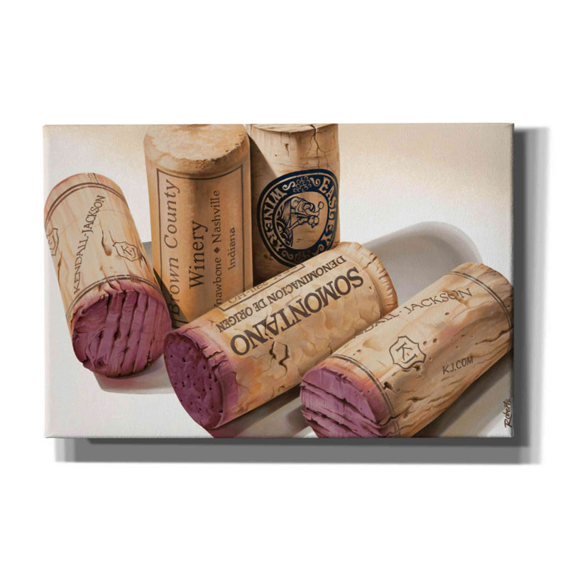 'Corks' by Ed Roberts, 12" H x 18" W x 0.75" D