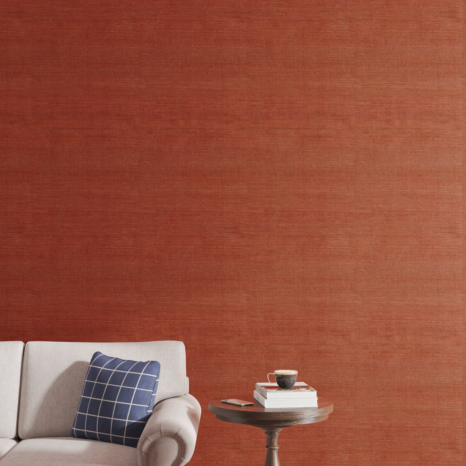 Chatham Modern Grass Cloth Wallpaper
