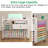 Craft Organization & Storage Compatible with Cricut Machines, Rolling Organizer with Power Outlet, Large Drawer & 54 Vinyl Roll Holder, Craft Cart Cabinet Table Workstation