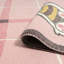 Tapis rose pour enfants Roffe-70066030