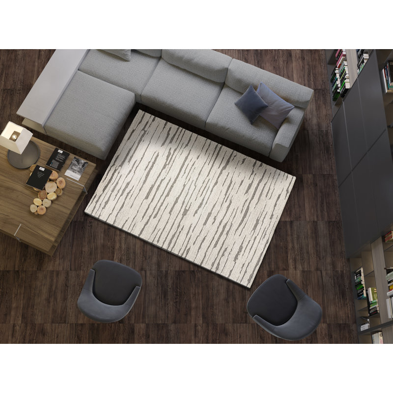 Bemboe Striped Area Rug, Rectangle 120 x 170cm