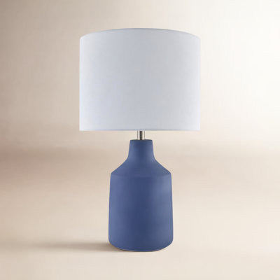Lockwood Concrete Linen Table Lamp
