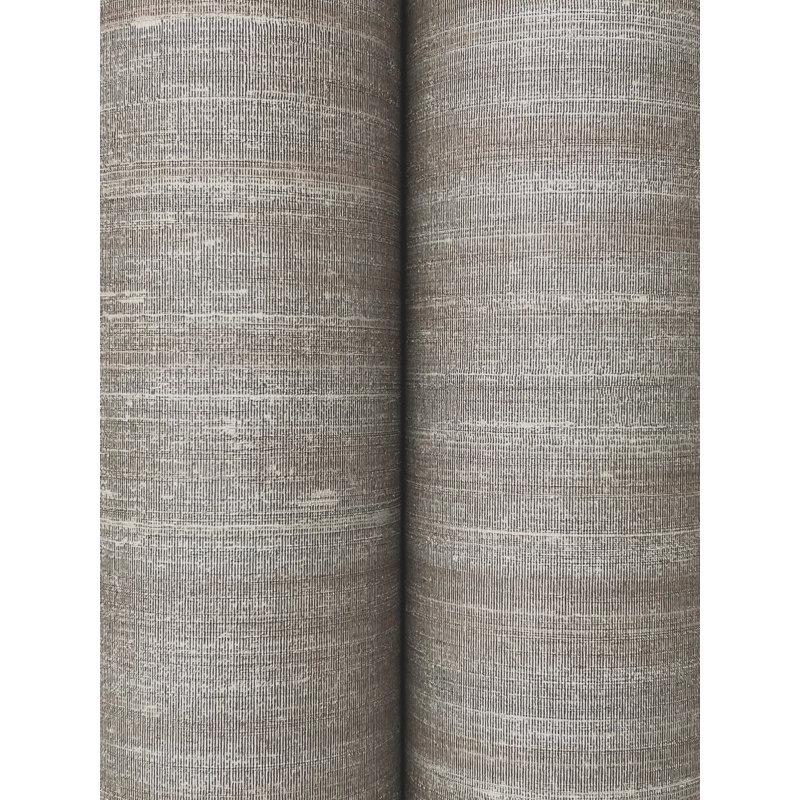 Papier peint imitation soie gris Sari, Gris