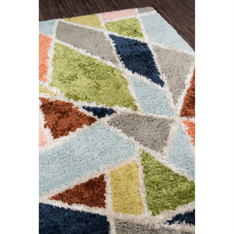 Abstract Indoor Rug, Rectangle 5' x 7'6"