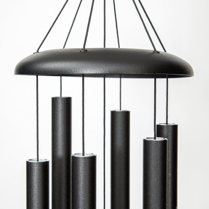 Carillon en métal Corinthian Bells, Prune, H 30 po x l 7 po