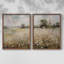 Vintage Floral XXXI - Impression Giclée sur cadre - ensemble de 2-850217843-850217847