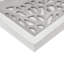 Art mural en forme de branche d'arbre coupé 12 po - Finition bois gris x H 36 po x P 1,27 po