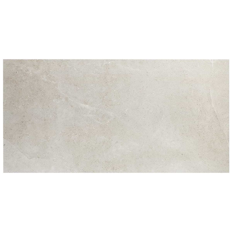 New Rock 24x48 Matte Porcelain Tile, Fumo Light Gray