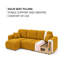Chandara 3 Seater Sofa Bed-1827960705