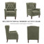 Angiolino Upholstered Armchair-1551805601