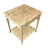 Amreece Solid Wood End Table with Storage-465776287
