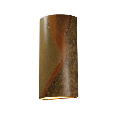 Omprakash Ceramic Flush Mounted Sconce