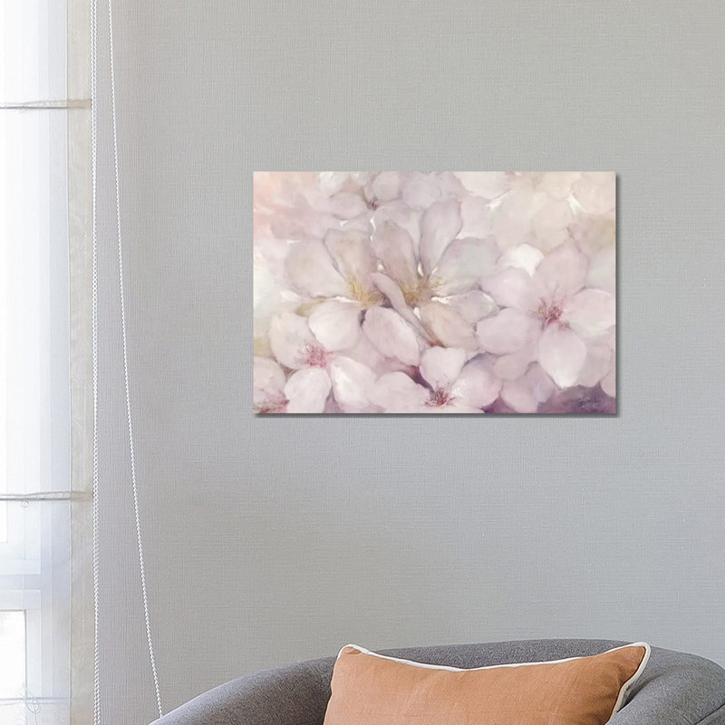 Apple Blossoms by Julia Purinton - Wrapped Canvas Painting, 66.04 cm H x 45.72 cm W