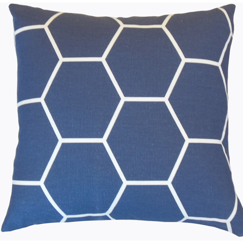 Olivia Square Pillow Cover & Insert, Height(18") x Width(18"), Ligbht Gray