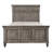 Hutchinson Grey Panel Bed with Tall Headboard-83647256