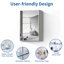 Armoire à miroir polyvalente avec fonctions avancées pour la salle de bain et le salon-1380698398