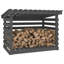 Firewood Rack 108x73x79 cm Solid Wood Pine-92590514