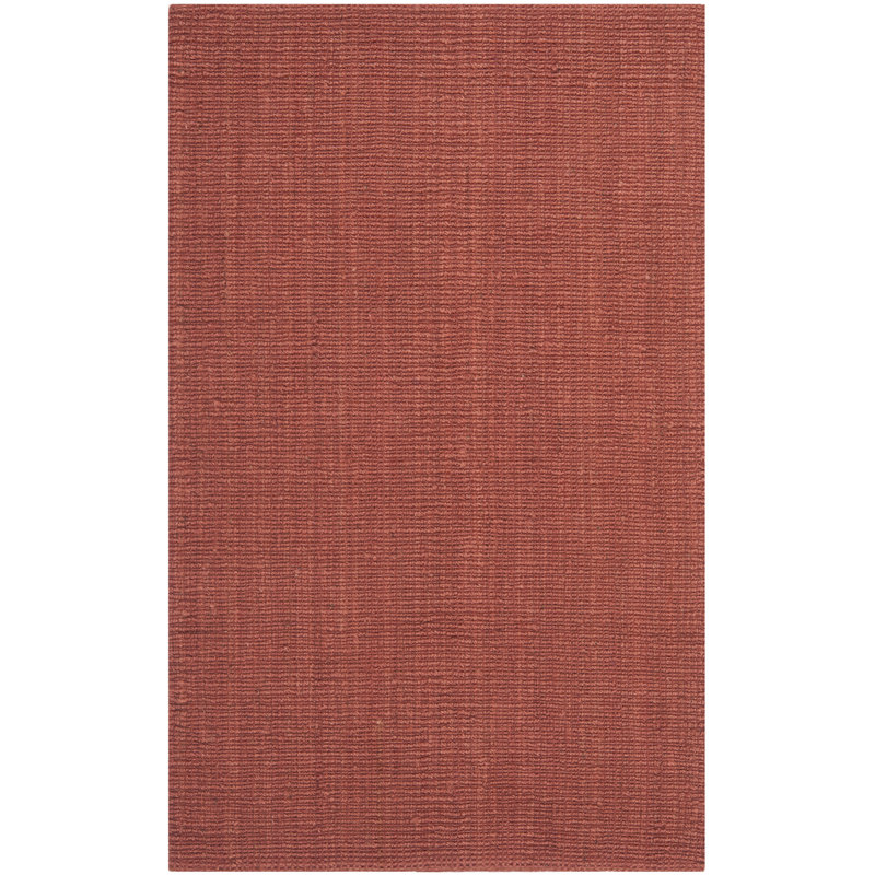 Tapis en jute tissé à la main Alda, Rectangle 2 pi x 3 pi