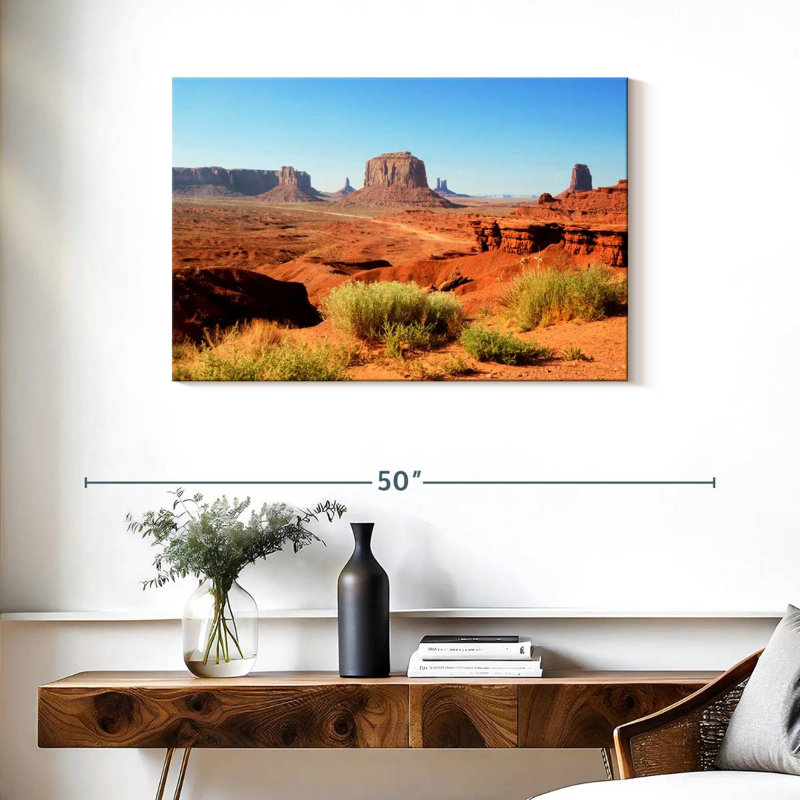 Alvord American West Awesome Monument Valley, H 24 po x l 36 po