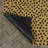 Daphne Modern Classic Animal-Spot Bordered Coir Natural/Black Indoor/Outdoor Doormat-1182093582