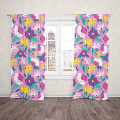Jonali Room Darkening Curtain Pair