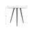 Mechling Iron Top End Table-313196993
