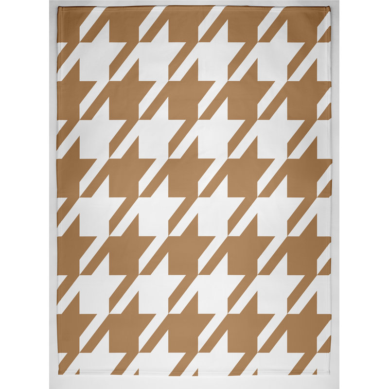 Edenbridge Plain Weave / Muslin Throw Blanket, Brown