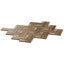 Eternal Herringbone Oak Matte Porcelain Mosaic Tile