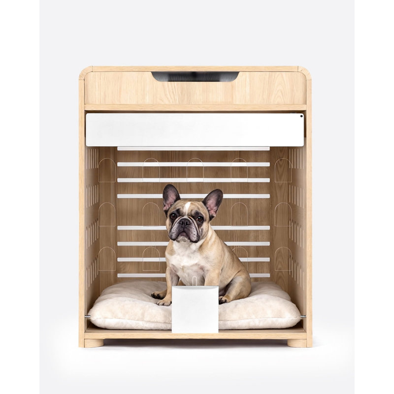 Meuble pour cage Furnibear Modern, H 24 po x l 29,53 po x P 25,2 po , Brun