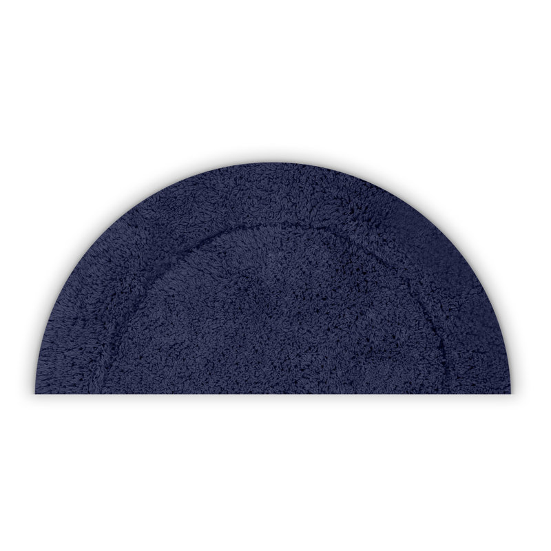 Candeloro Slice Bath Rug 17"x30", Navy