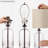 Batty Glass Desk Lamp