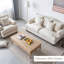 Upholstered Linen and Cotton Armchair
