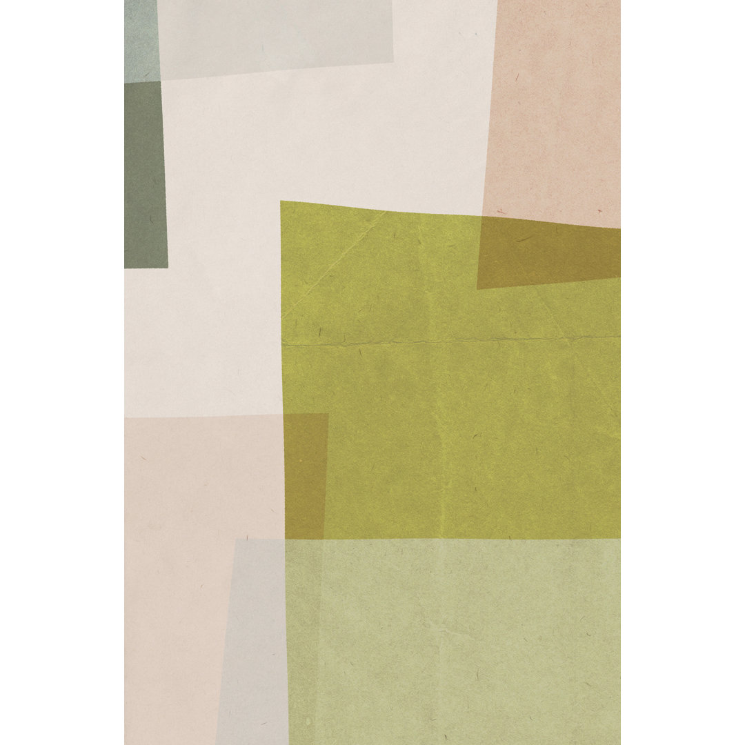 Overlapping Planes V by Victoria Barnes - Wrapped Canvas Graphic Art