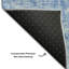 Tapis bleu lavette lavable à la machine de qualité supérieure-806245622