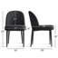  Chaise parsons rembourrée en lin-2086894444