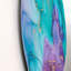 Turquoise et mauve liquide Art I-68853543