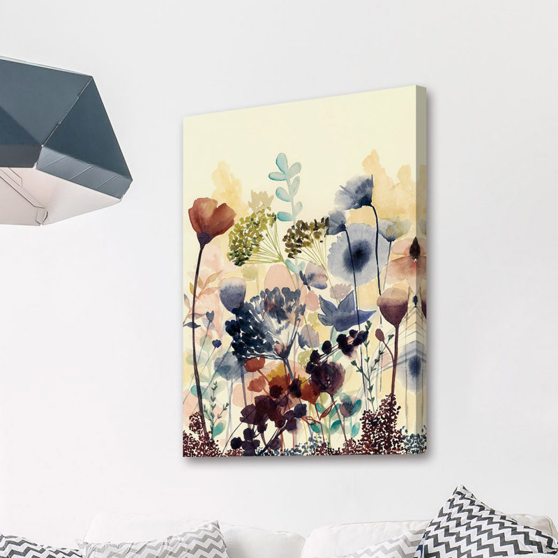 Reproduction d’art sur toile tendue sundry blossoms, H 45 po x l 30 po x P 1,5 po